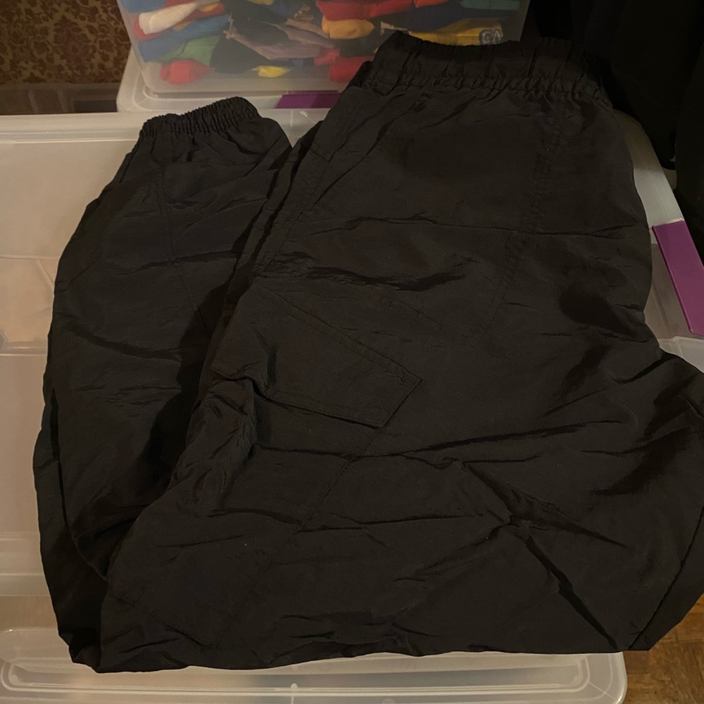 Black Cargo Pants